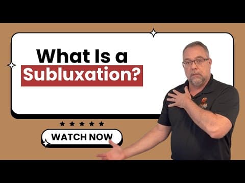 Understanding Subluxations & Pain | Chiropractor in Winter Garden, FL